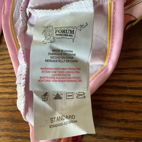 Women's Flower Power Hippie 60's Costume - Picture 6 of 7